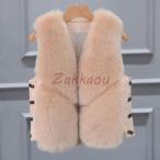 秋冬 レディース ファーコート 毛皮コート レディースコート フェイクファー アウター ファーベスト　暖かい OL　通勤 レディースアウター