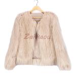 秋冬 レディース ファーコート 毛皮コート おしゃれ レディースコート フェイクファー アウター ジャケット　暖かい OL　通勤　レディースアウター