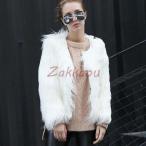 秋冬 レディース ファーコート 毛皮コート レディースコート  フェイクファー アウター ジャケット　暖かい OL　通勤　レディースアウター