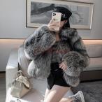 秋冬 レディース ファーコート 毛皮コート レディースコート フェイクファー アウター ジャケット　暖かい OL　通勤　レディースアウター