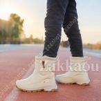 スノーブーツ キッズ ジュニア ブーツ 女の子 男の子 ラウンドトゥ サイドジッパー 無地 布 保暖 冬用ブーツ 雪遊び スキー 雪用ブーツ 滑り止め 暖かい