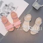 子供 サンダル スポーツシューズ キッズ 靴 ビーチサンダル ガールズ 脱ぎ履きやすい 花飾り ストラップサンダル パーディー お出かけ お受験 日常履き