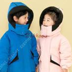子供 ダウンコート キッズ 男の子 ベンチコート ジュニア 中綿コート ロング 女の子 ジャンパー ジャケット 防寒 アウター 無地 フード付い ファッション