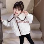 子供 中綿入りコート キッズ 男の子 ベンチコート ジュニア 防寒コート ロング 女の子 ジャンパー ジャケット 防寒 アウター ポケット付き 秋冬アウター 保温