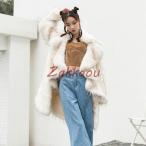 秋冬 レディース ファーコート 毛皮コート レディースコート フェイクファー アウター ジャケット　暖かい OL　通勤　レディースアウター