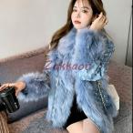 秋冬 レディース ファーコート 毛皮コート レディースコート フェイクファー アウター ジャケット　暖かい OL　通勤　レディースアウター