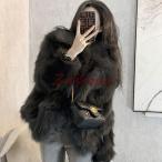 秋冬 レディース ファーコート 毛皮コート レディースコート フェイクファー アウター ジャケット　暖かい OL　通勤　レディースアウター