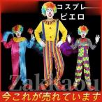 コスプレ ピエロ 衣装 クリスマス 面白い ハロウィン 怖い ホラー コスチューム ジョーカー ゴースト 仮装 ピエロ服 サーカス 手品師