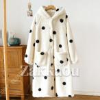 ナイトガウン レディース バスローブ ナイトウェア 春夏秋 長袖 フード付き 前開き ネグリジェ ロング丈 カジュアル 快適 肌に優しい 柔らかい お風呂上がり