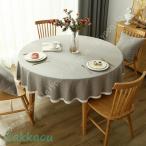 円形 テーブルクロス テーブルカバ�