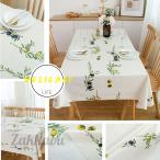 綿麻 鳥柄 テーブルクロス 140&amp;amp;times;220cm new かわいい 文芸風 食卓カバー 防塵 耐熱 厚手 洗える 装飾