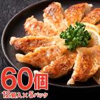 (ポイント3倍 最短当日出荷 1個50円) 財宝 こだわり 黒豚 ギョーザ 冷凍 餃子 たれ付き 60個 (12個入×5パック)