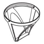  Toshiba оригинальный товар кофеварка бумага отсутствует фильтр 32380506 HCD-5MJ HCD-6MJ для 