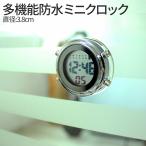  водонепроницаемый Mini часы цифровой глаз ... сигнализация календарь таймер подсветка японский язык инструкция есть маленький размер душ автобус салон ванна ванная кухня кухня стена BOTOKEI
