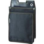 バックパック・ツールバッグ 工具差し・腰袋 ＴＲＵＳＣＯ　外線工事用電工腰袋　前ポケット付　  (TDO-L-BK)