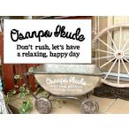 オリジナル ステンシルシート OSANPO IKUDE / メール便OK ナチュラル ハンドメイド handmade かわいい アメリカン雑貨 おしゃれ 可愛い DIY かっこいい