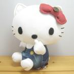 キティちゃん ぬいぐるみ  サンリオ ハローキティ（Hello Kitty） EDWIN×ハローキティ デニムプリントぬいぐるみ キティグッズ キティちゃん雑貨