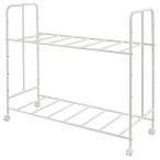  futon место хранения подставка с роликами 2 уровень глубина 44cm futon подставка futon место хранения Wagon место хранения полки Cart вдавлено inserting futon постельные принадлежности место хранения белый M5-MGKFD00136WH