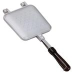 ホットサンドメーカー 直火 着脱式 ホットサンドプレート 両面 フライパン 耳圧着なし 直火専用 軽量 アルミ 分解 洗える M5-MGKKB00001