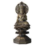 虚空蔵菩薩15cm 古美金 仏像