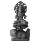文殊菩薩15cm 古美青銅 仏像
