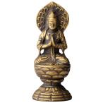 勢至菩薩 7cm 古美金 仏像