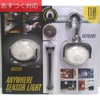 三脚付きセンサーライト 2個セット 単三電池別売り ANYWHERE SENSOR LIGHT