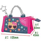  Hello Kitty ( выгоревший на солнце участок ) Denim сумка брелок для ключа 307491/ бардачок ширина 10cm Mini пенал type брелок для ключа Sanrio 