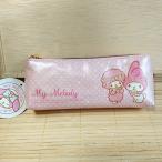  My Melody лодка type пенал ( точка / розовый )47313/ жемчуг style кисть коробка Sanrio Flat 