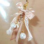  атлас лента . очарование ремешок для мобильного телефона ( бежевый )ks5016/pa- рубин z циркон 