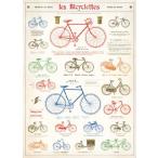 アメリカ　CAVALLINI　カヴァリーニ　ラッピングペーパー　自転車　ポスター