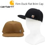 Carhartt カーハート Firm Duck Flat Brim Cap ファームダック フラットブリム キャップ スナップバック 帽子 アジャスター メンズ レディース 101604