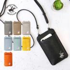 BEVERLY HILLS POLO CLUB ビバリーヒルズポロクラブ BH2009 スマホケース スマホショルダー スマホポーチ メンズ レディース 肩掛け 斜め掛け ロゴ
