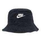 NIKE ナイキ エイペックス フューチュラ ウォッシュ バケットハット 帽子 ロゴ バケハ ストリート カジュアル メンズ レディース FB5381 010 ブラック 黒