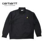 Carhartt WIP カーハート HALF ZIP AMERICAN SCRIPT SWEATSHIRT ハーフジップアメリカンスクリプトスウェットシャツ スエット ジップアップ メンズ I027014 黒