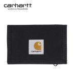 Carhartt WIP カーハート WIP ALEC WALLET アレック ウォレット 財布 折りたたみ財布 三つ折り財布 コンパクト 小さめ メンズ ブラック 黒 I031471 プレゼント