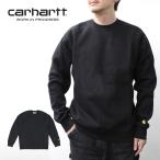 Carhartt WIP カーハート CHASE SWEAT チェイス スウェット スウェットシャツ 裏起毛 トレーナー 長袖 メンズ レディース ブラック 黒 I033660