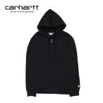 Carhartt WIP カーハート HOODED CHASE JACKET フーデッド チェイス ジャケット パーカー フーディ フルジップパーカー アウター スウェット メンズ ブラック 黒