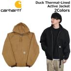 クーポン配布中!Carhartt カーハート Duck Thermal-Lined Active Jacket ダック サーマル アクティブ ジャケット 長袖 フルジップ メンズ J131送料無料