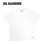 ショッピングtokia JIL SANDER ジルサンダー ロゴラベル Tシャツ J40GC0001 J45048 100 1枚 単品 Tシャツ カットソー 半袖 レディース ホワイト 白 プレゼント ギフト 通勤 通学