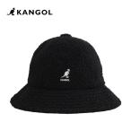 KANGOL カンゴール SMU SHEEP FUR CASUAL SMUシープファー カジュアル バケットハット ボア 帽子 メンズ レディース ブラック 黒 234-069618 K4437SM