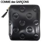 ショッピングGARCONS Wallet Comme des Garcons ウォレット コム デ ギャルソン DOT EMBOSSED ドット エンボスド SA2100NE ポルカドット 財布 折りたたみ レザー 本革
