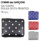 ショッピングtokia 並行輸入品 Wallet Comme des Garcons ウォレット コム デ ギャルソン CDG PLOKA DOTS PRINTED ポルカドット プリント SA7100PD 2つ折小銭入れ付き財布 財布