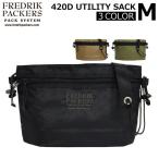 クーポン配布中!FREDRIK PACKERS フレドリックパッカーズ 420D UTILITY SACK M ユーティリティ サック ショルダーバッグ サコッシュ メンズ A6