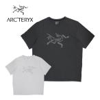 ARC'TERYX ARCTERYX アークテリクス Cormac Bird Logo Crew Neck T-Shirt コーマック バード ロゴ クルーネック Tシャツ カットソー 半袖 黒 グレー