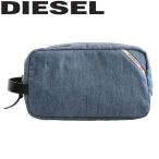 並行輸入品 DIESEL ディーゼル POUCH ポーチ メンズ レディース X05801-PS778-H3820 ブルー