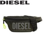 DIESEL ディーゼル LONIGO ロゴメッシュ ネオンジッパープル ベルトバッグ ミニバッグ ボディバッグ メンズ レディース ブラック CAGE グループ X06332-P2542