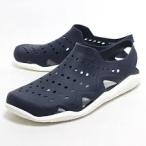 ショッピングクロックス クロックス crocs サンダル  スウィフト ウォーター ウェーブ swiftwater wave m メンズ 203963 navy/white