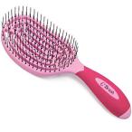 NuWay4hair C Brush NWC-PK（ピンク） ニューウェイ サラ艶 ボリュームUP 速乾性 スカルプケア ヘアブラシ ヘアケアブラシ