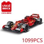 ショッピングレゴ レゴ互換 テクニック フェラーリ SF90 F1タイプ 組み立てブロック 1099パーツ 外箱なし